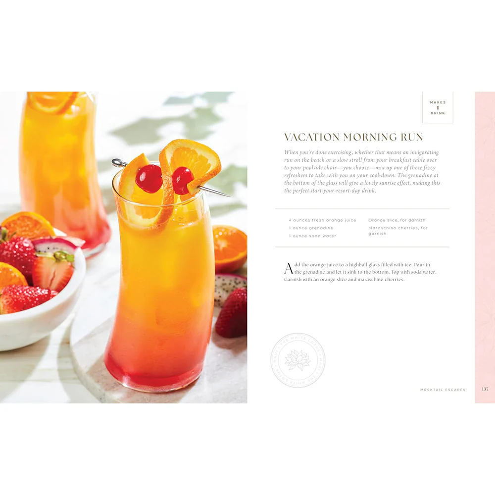 The White Lotus Official Cocktail Collection: Sunset in Paradise