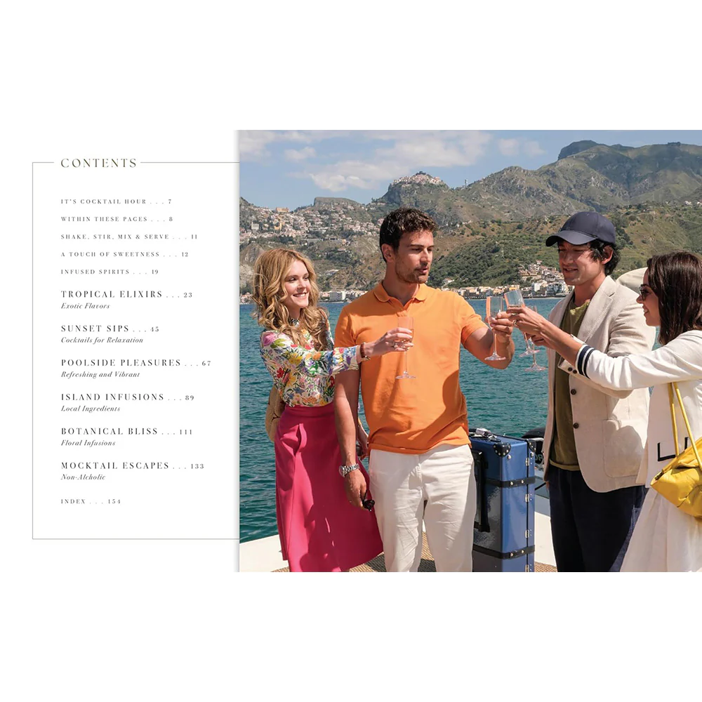 The White Lotus Official Cocktail Collection: Sunset in Paradise