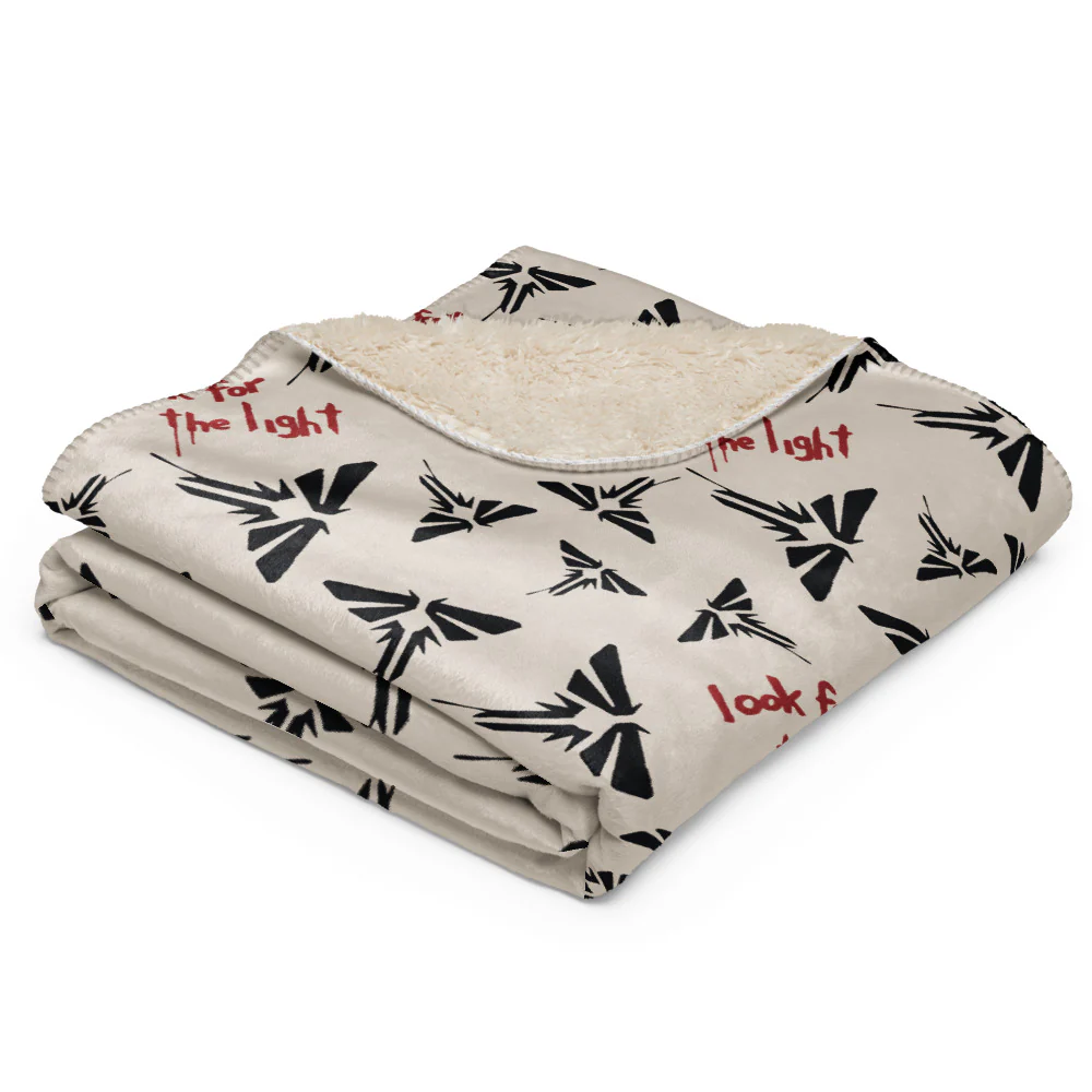 The Last Of Us Look For The Light Sherpa Blanket