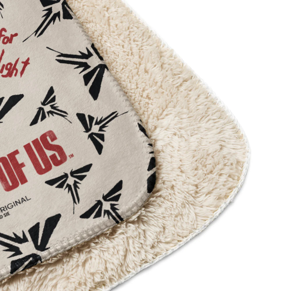 The Last Of Us Look For The Light Sherpa Blanket