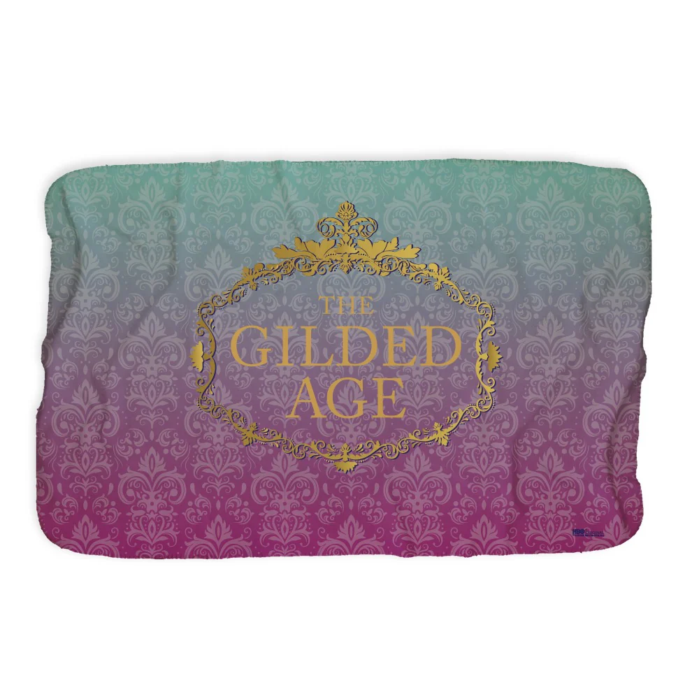 The Gilded Age Logo Sherpa Blanket 6 The Gilded Age Logo Sherpa Blanket