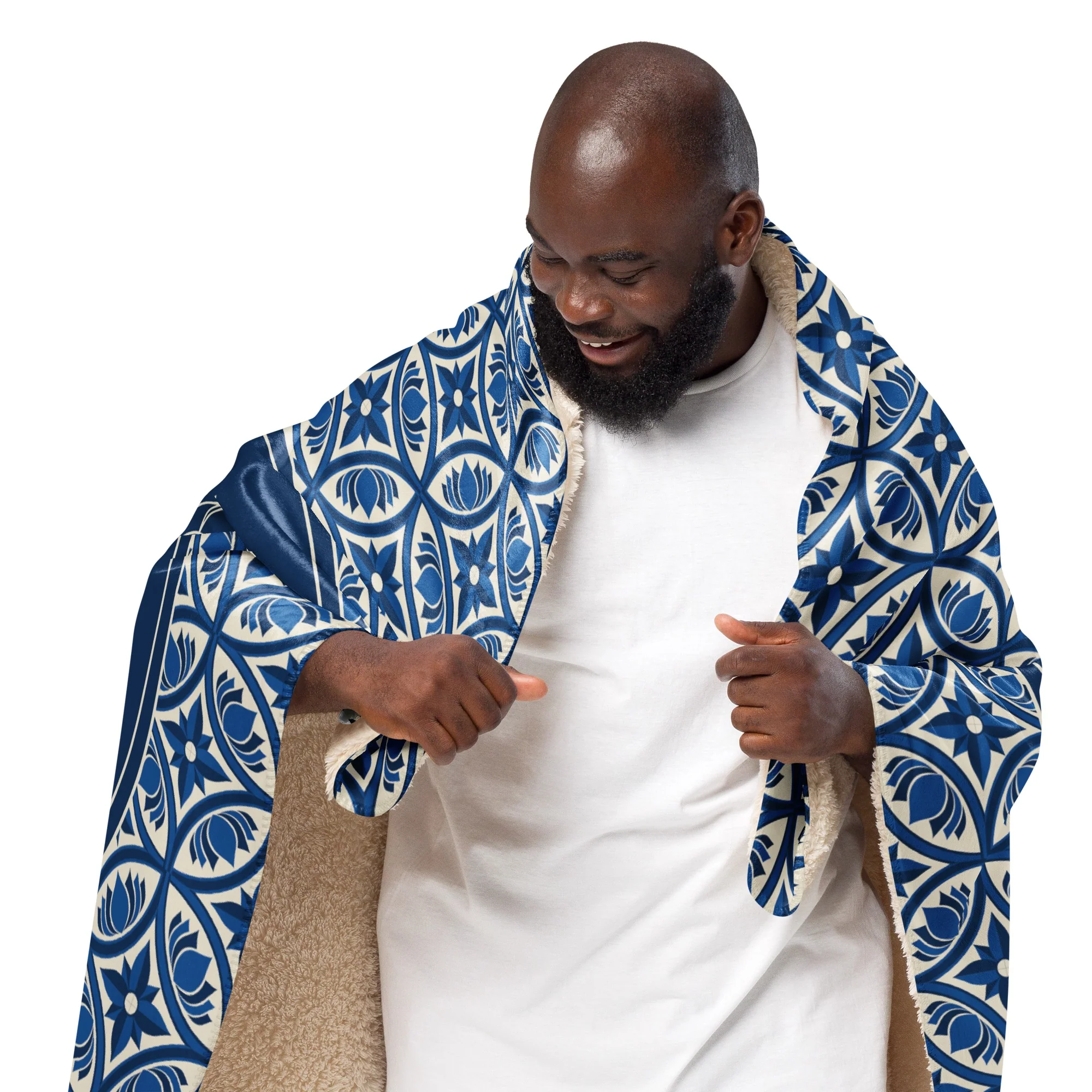 The White Lotus Sherpa Blanket 7 The White Lotus Sherpa Blanket