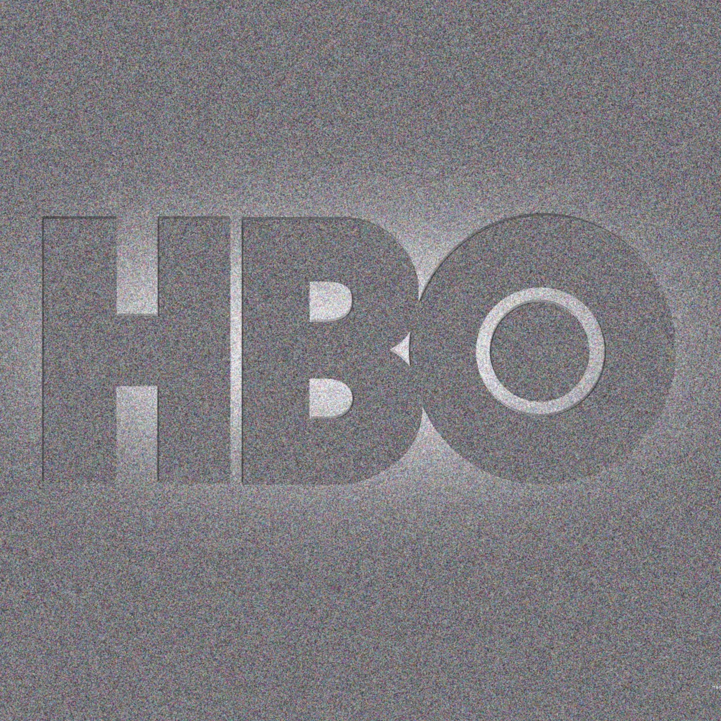 HBO Static Logo 50th Anniversary Grey Sherpa Blanket