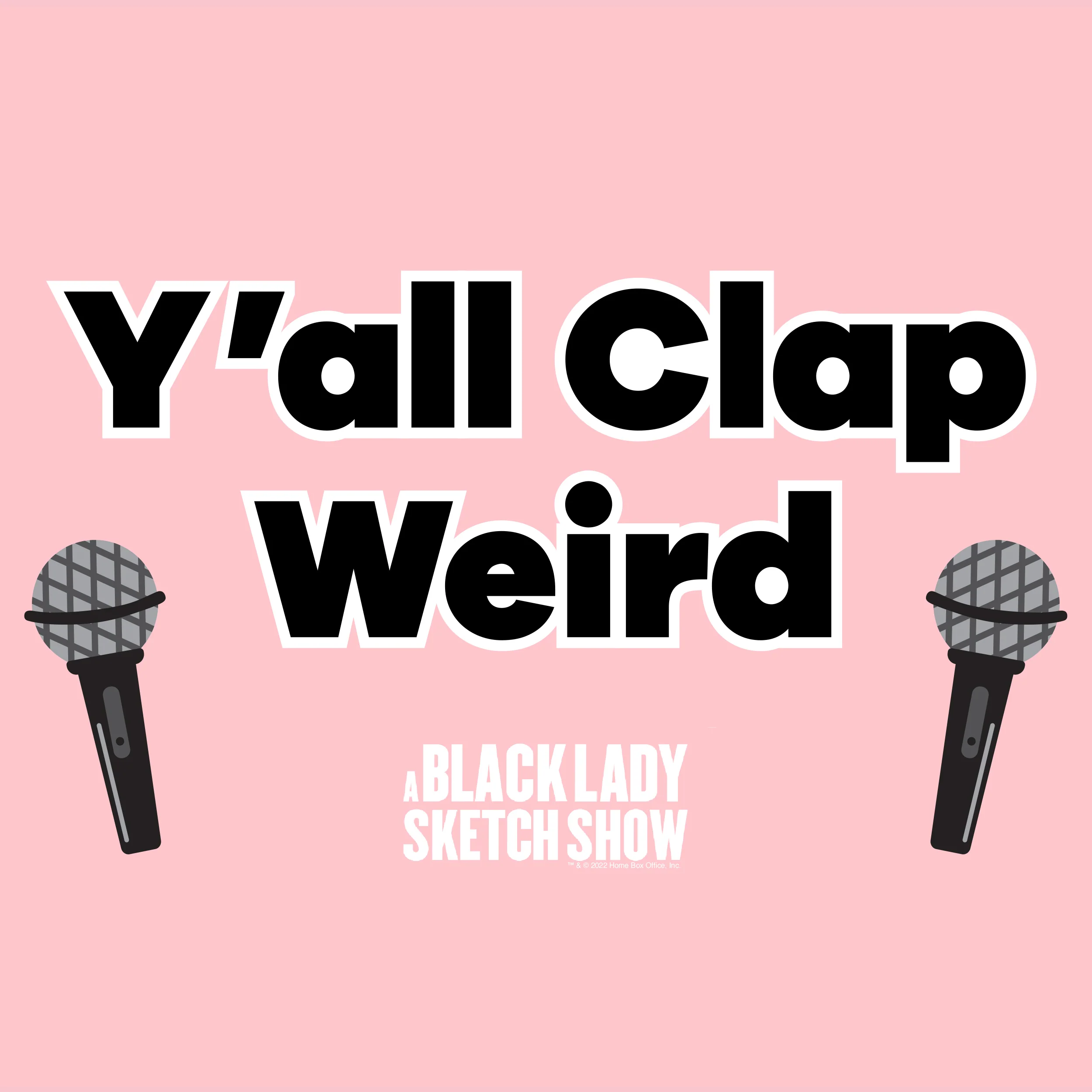 A Black Lady Sketch Show Y'all Clap Weird Sherpa Blanket