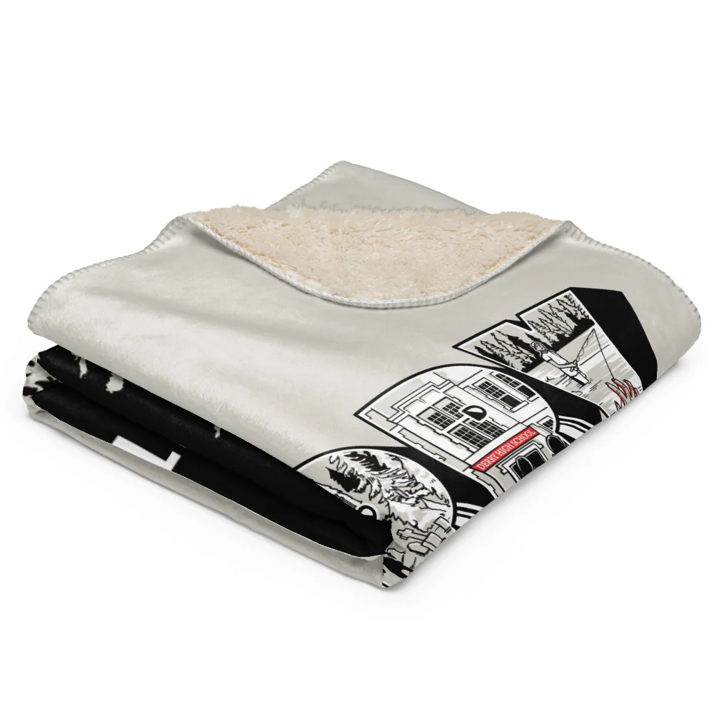 IT: Welcome to Derry Greetings from Derry Sherpa Blanket