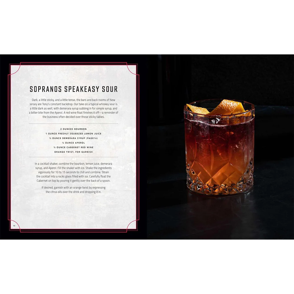 The Sopranos: The Official Cocktail Recipe Book 9 The Sopranos: The Official Cocktail Recipe Book