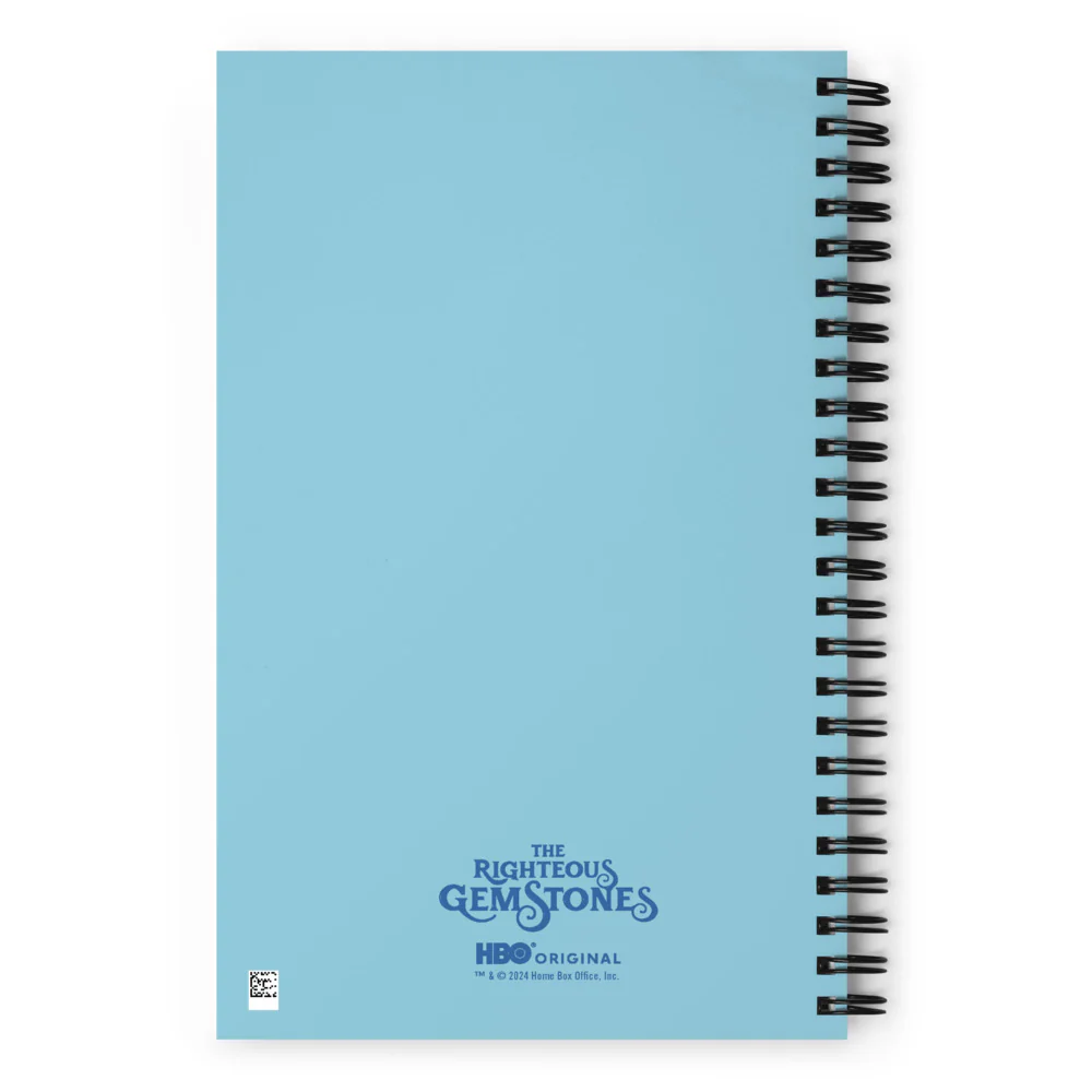 The Righteous Gemstones Stained Glass Spiral Notebook