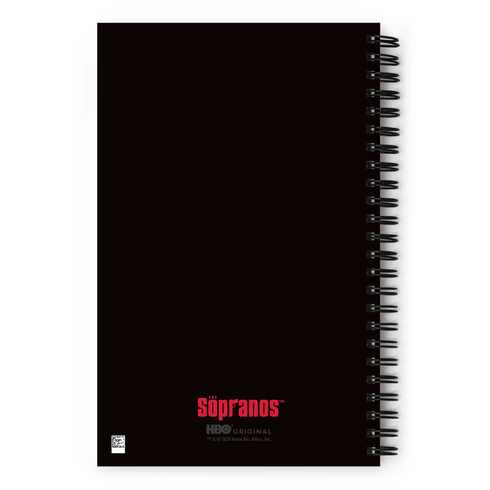 The Sopranos Map of Jersey Spiral Notebook