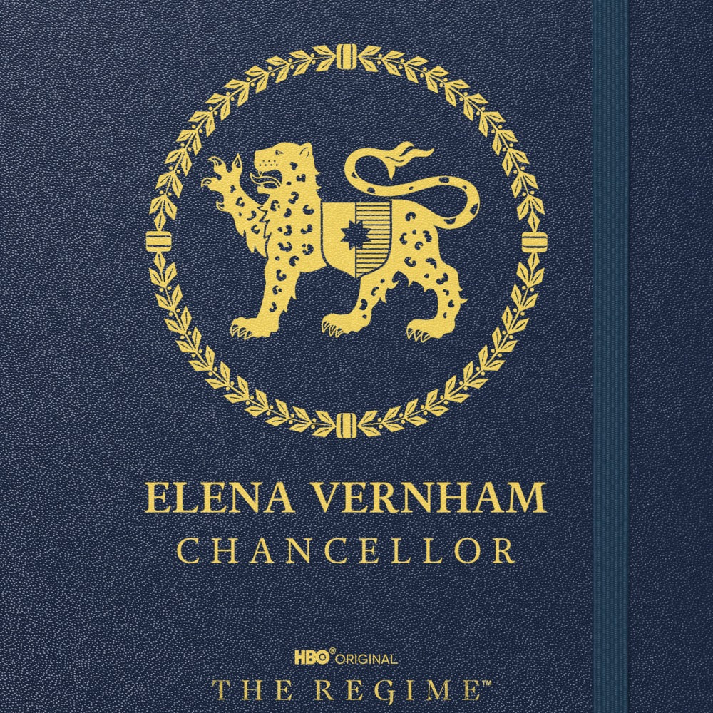 The Regime Elena Vernham Hardcover Notebook