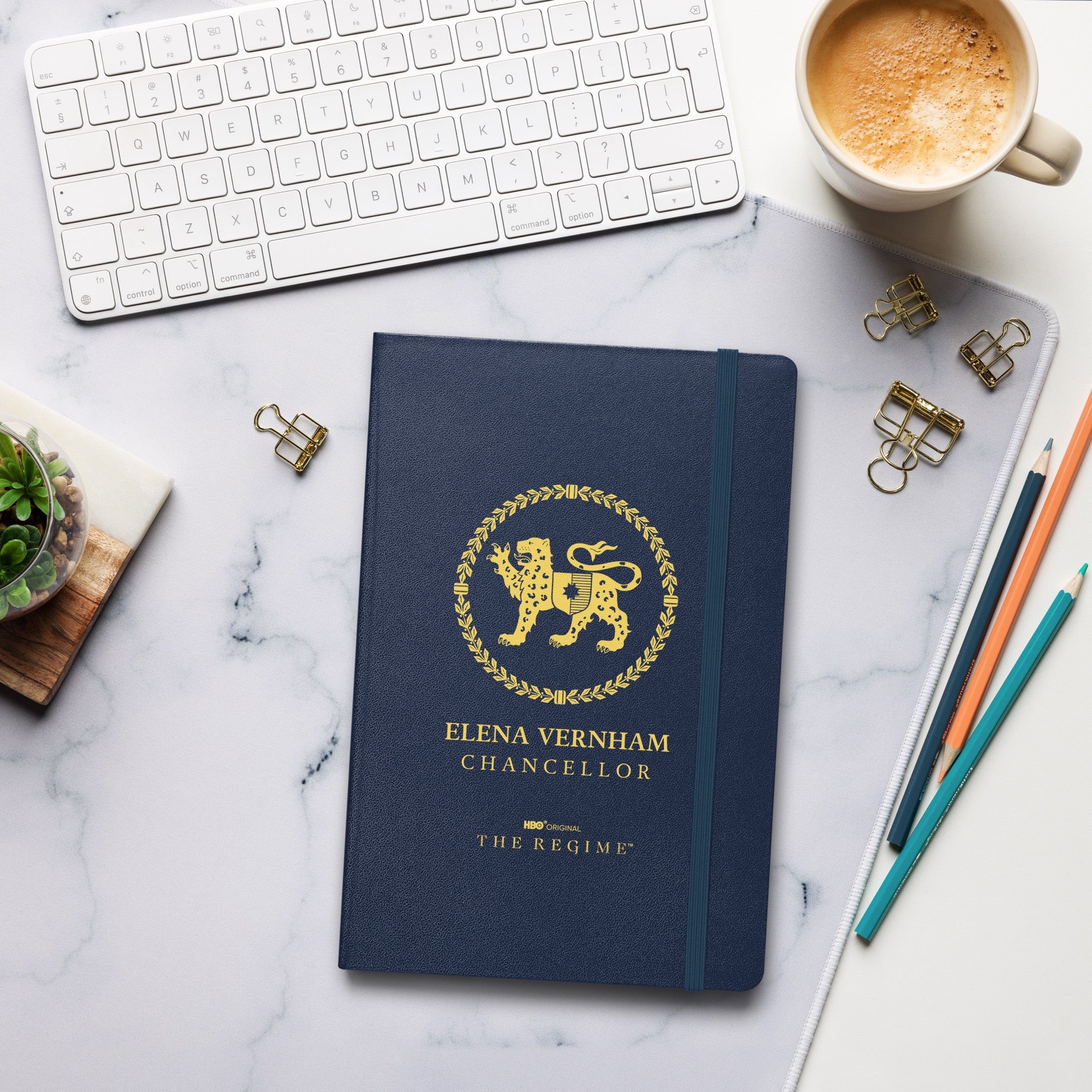 The Regime Elena Vernham Hardcover Notebook