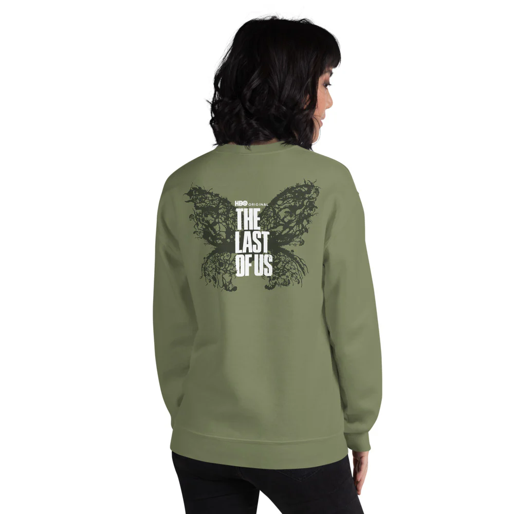 The Last Of Us Moth Sweatshirt 3 The Last Of Us Moth Sweatshirt