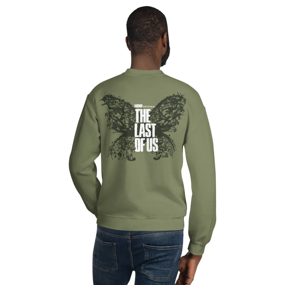 The Last Of Us Moth Sweatshirt 5 The Last Of Us Moth Sweatshirt