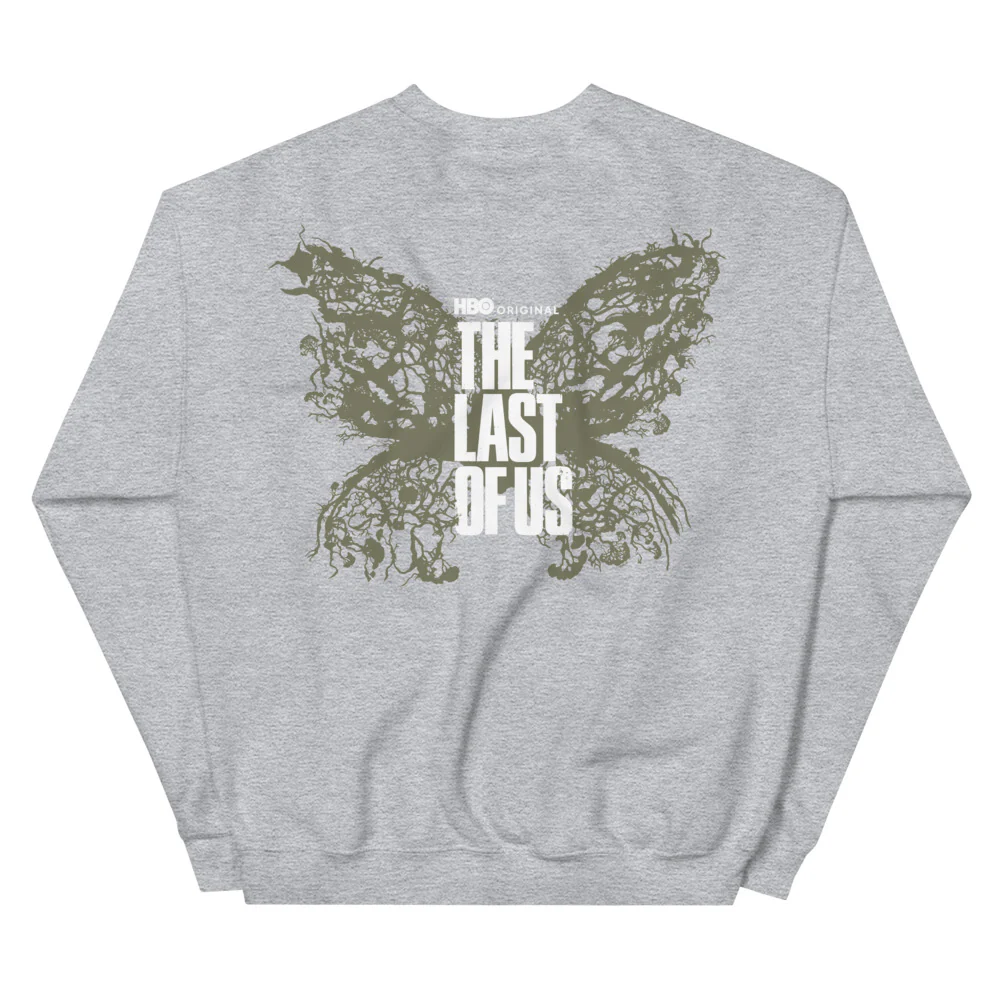 The Last Of Us Moth Sweatshirt 7 The Last Of Us Moth Sweatshirt