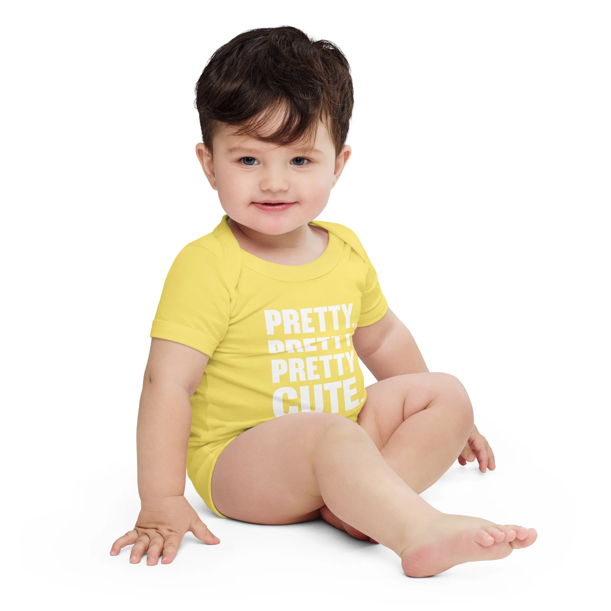 Curb Your Enthusiasm Pretty, Pretty, Pretty… Cute Baby Bodysuit 2 Curb Your Enthusiasm Pretty, Pretty, Pretty… Cute Baby Bodysuit