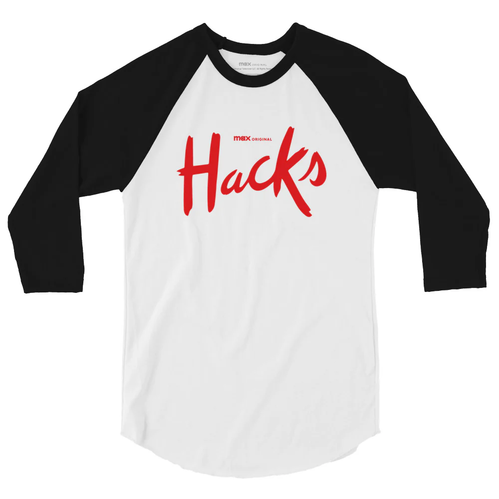 Hacks Logo Unisex 3/4 Sleeve Raglan Shirt