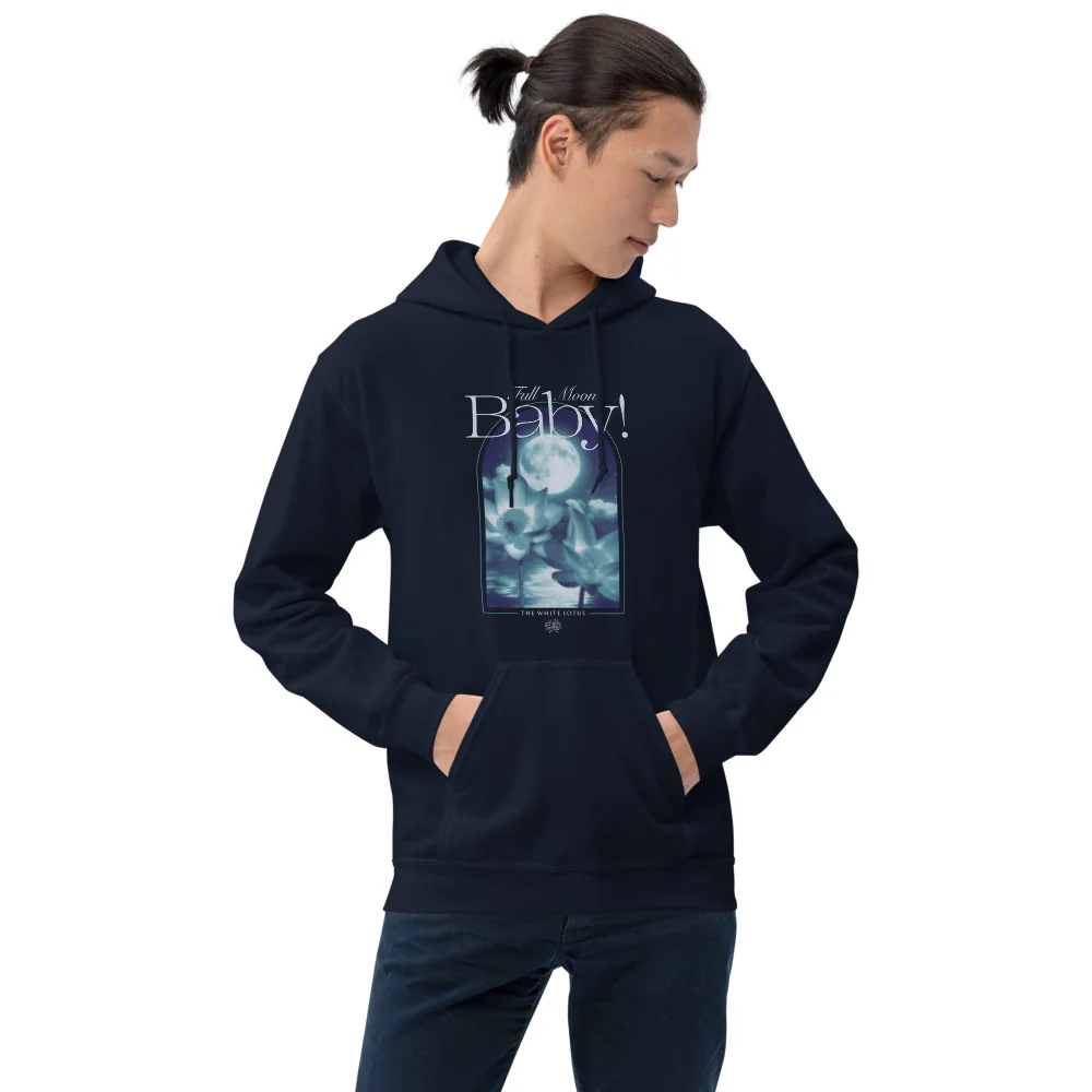 The White Lotus Full Moon Baby! Hoodie 5 The White Lotus Full Moon Baby! Hoodie