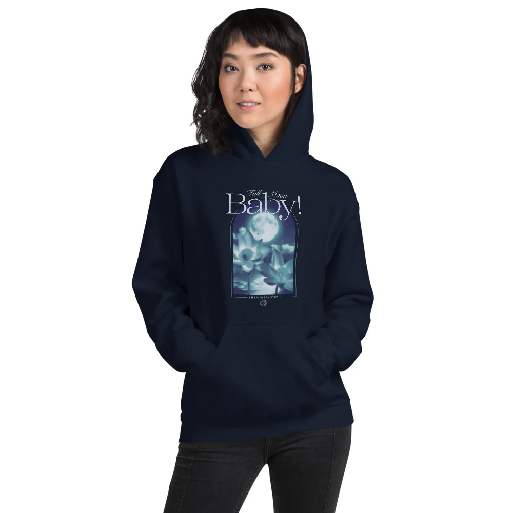 The White Lotus Full Moon Baby! Hoodie 6 The White Lotus Full Moon Baby! Hoodie