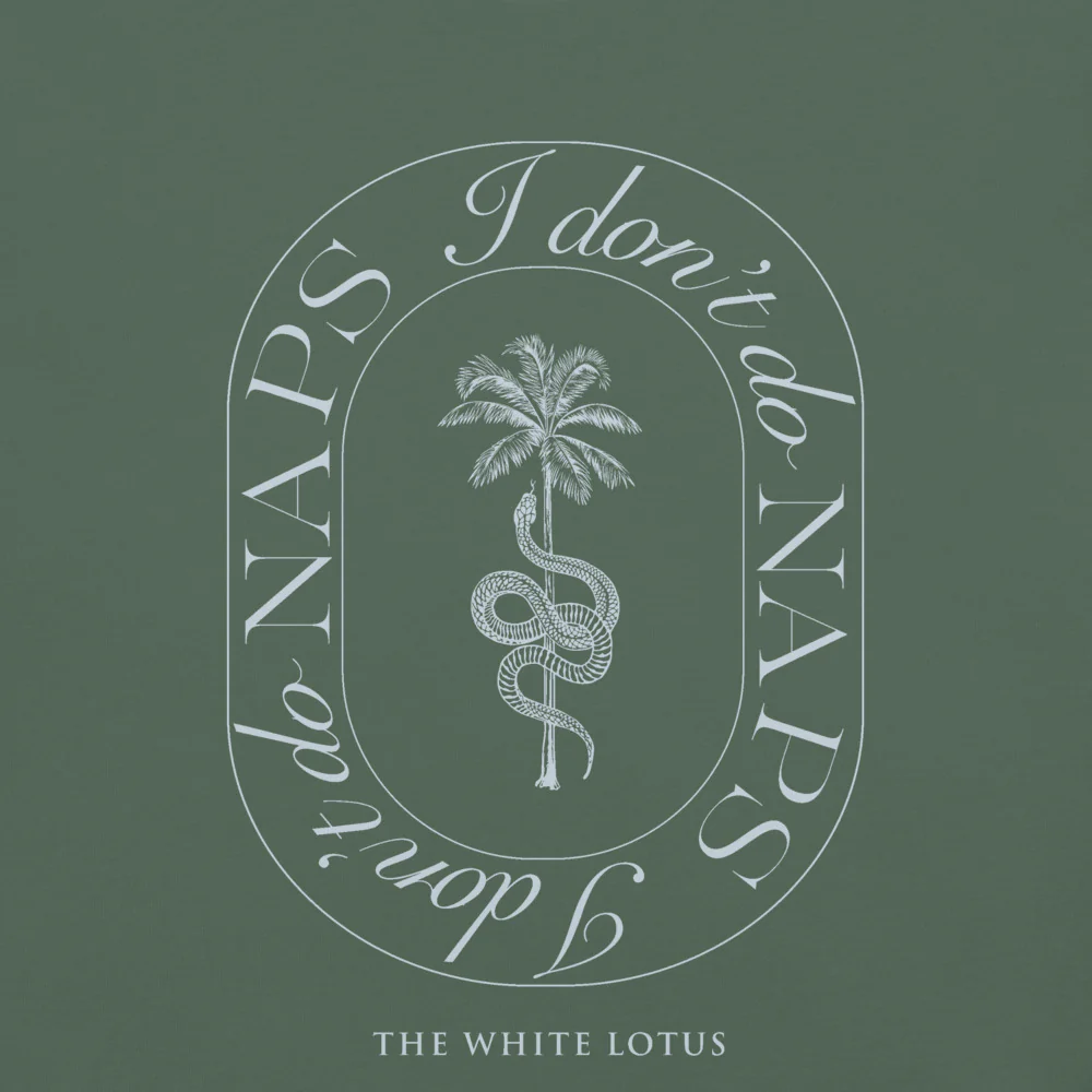 The White Lotus I Don't Do Naps Comfort Colors T-Shirt