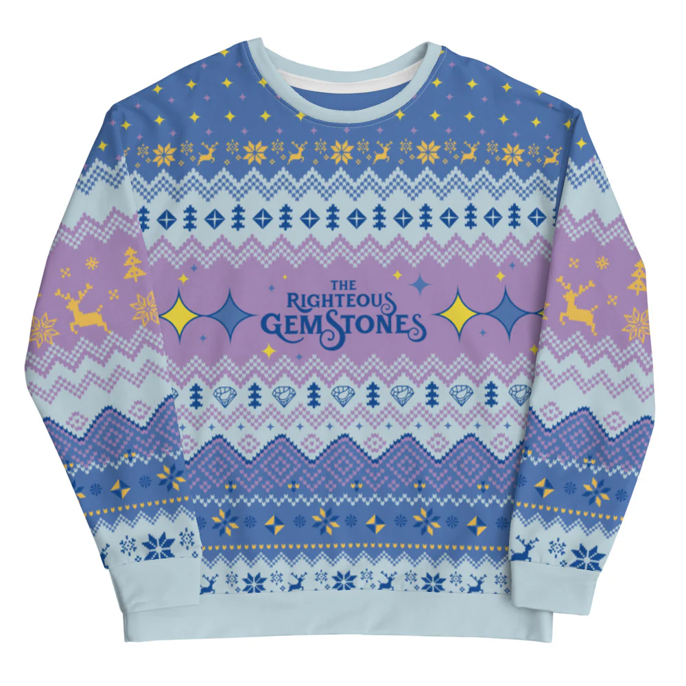 The Righteous Gemstones Logo Holiday Crewneck Sweatshirt