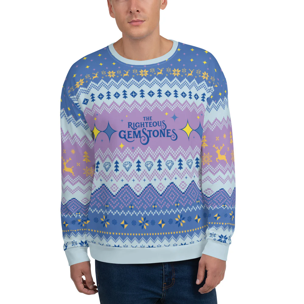 The Righteous Gemstones Logo Holiday Crewneck Sweatshirt
