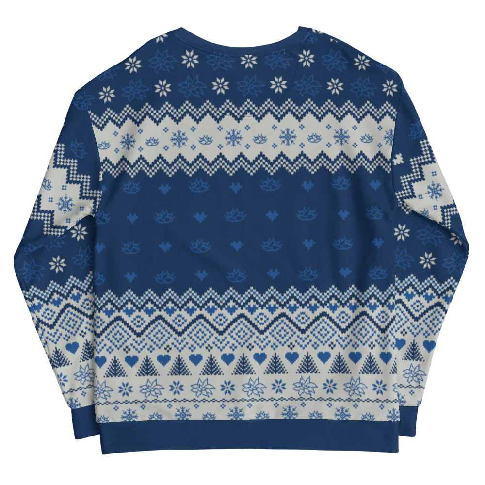 The White Lotus Logo Holiday Crewneck Sweatshirt