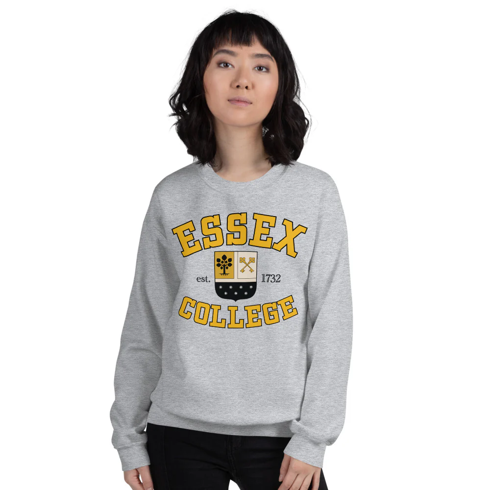 The Sex Lives of College Girls Essex College Crewneck Sweatshirt