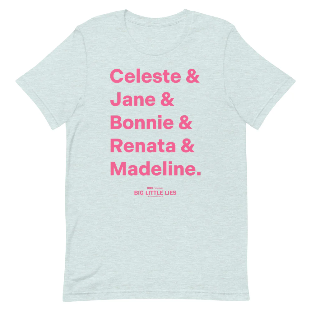 Big Little Lies Names T-Shirt