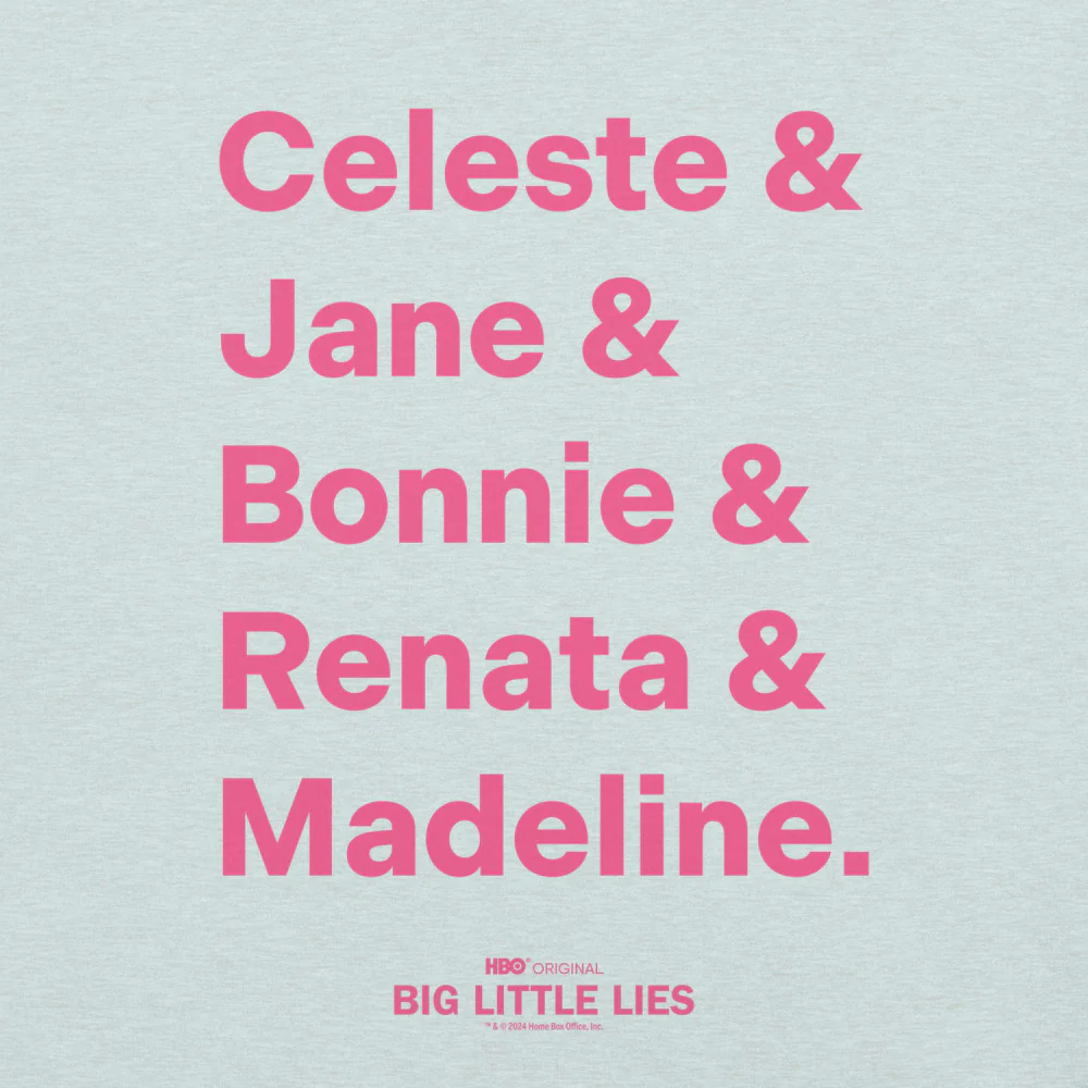 Big Little Lies Names T-Shirt