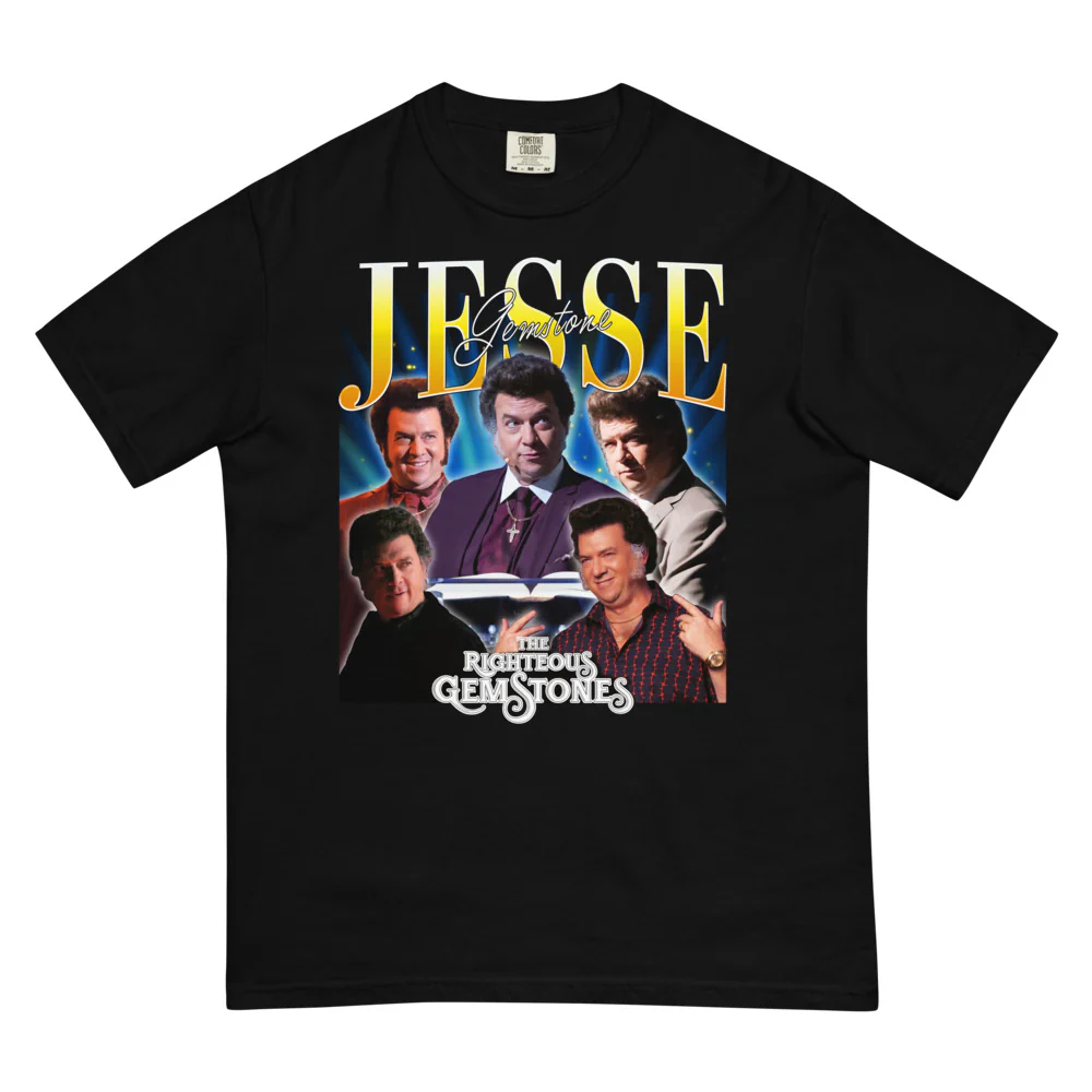 The Righteous Gemstones Jesse Gemstone Heartthrob Comfort Colors T-Shirt