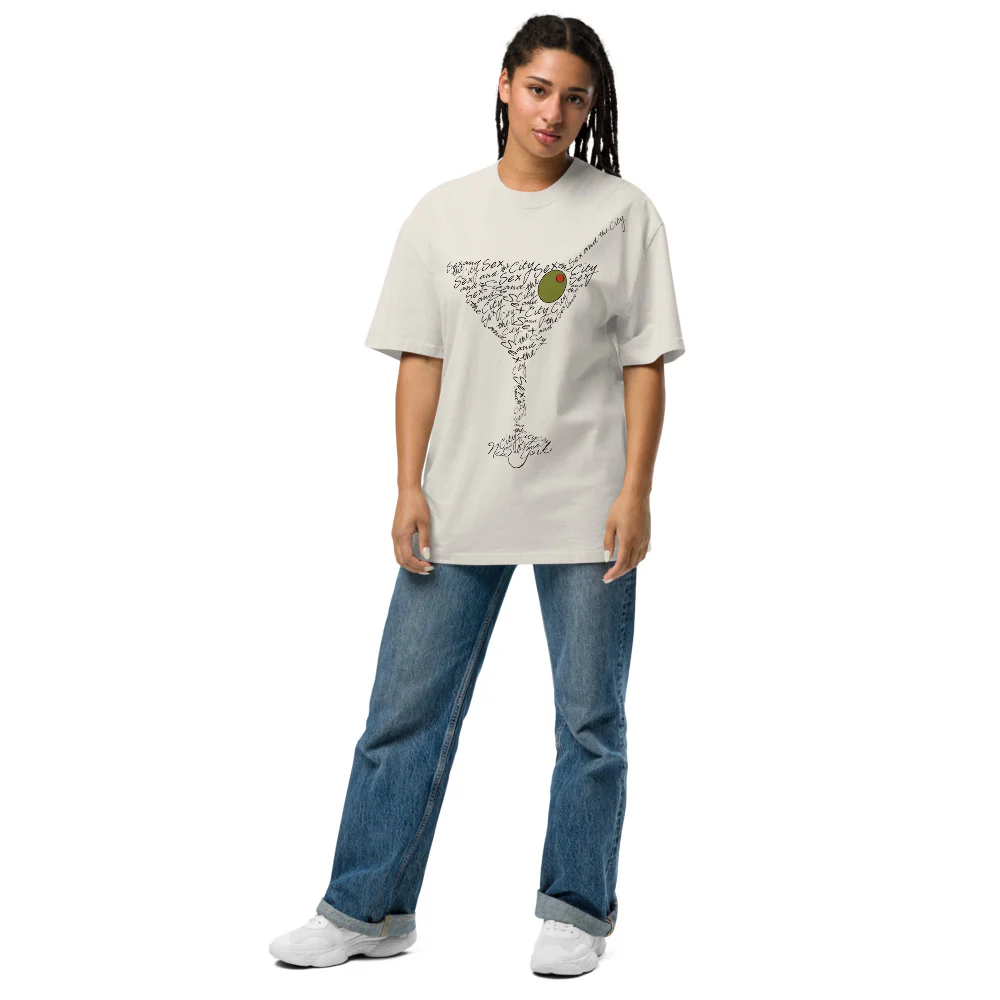 Sex and the City Martini Oversized T-Shirt
