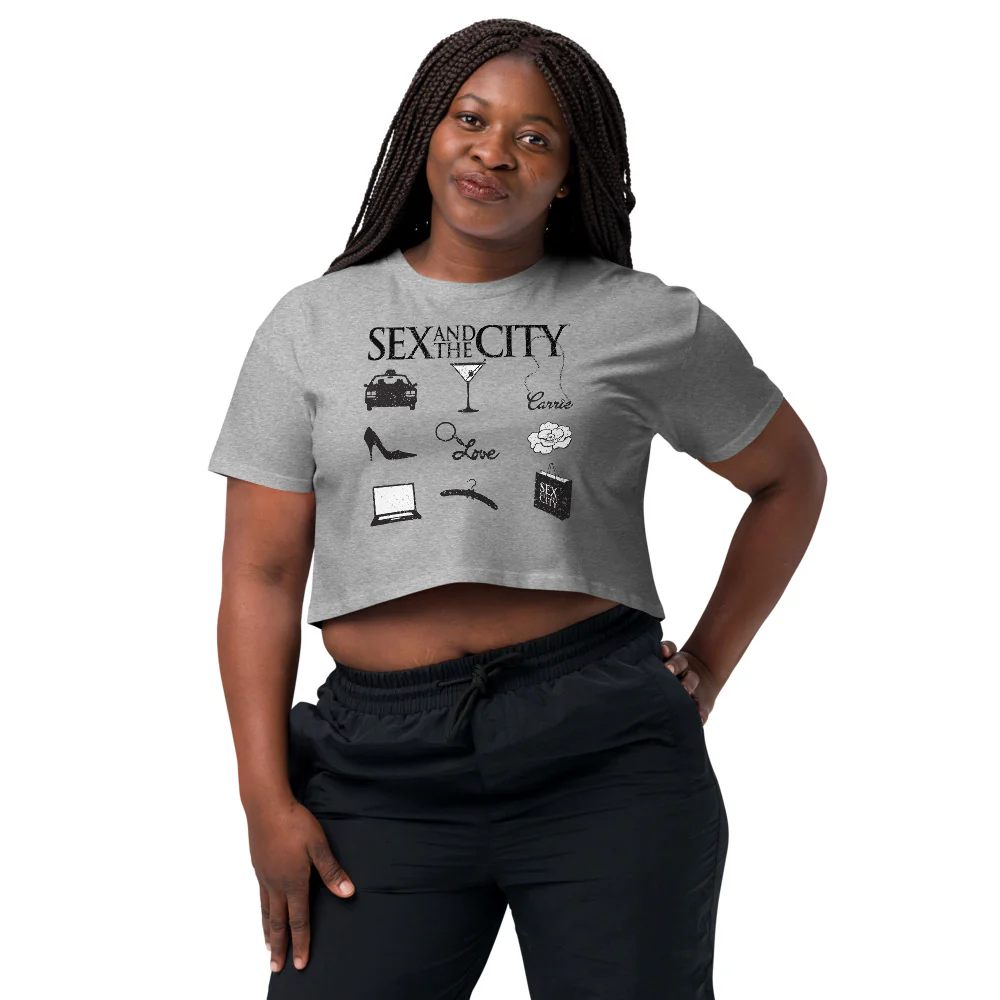 Sex and the City Icons Women's Crop Top