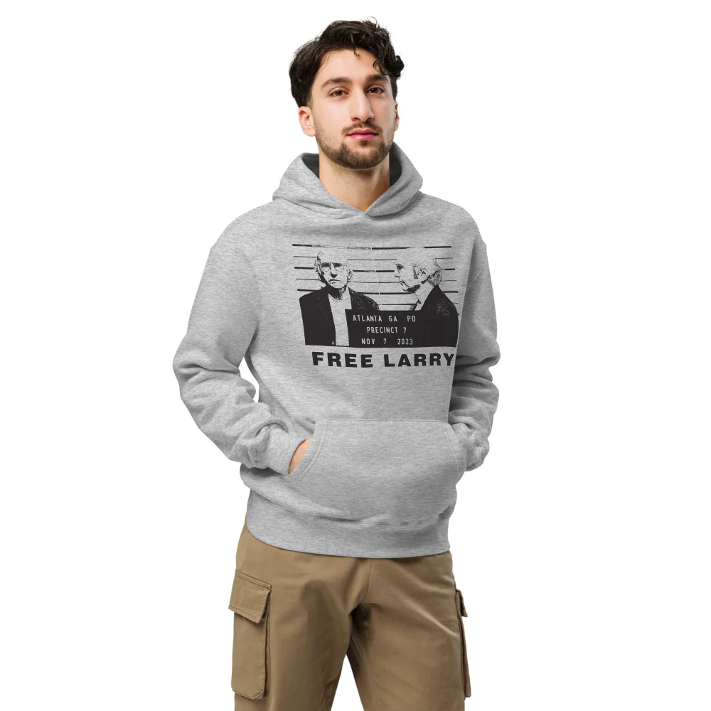 Curb Your Enthusiasm Free Larry Oversized Hoodie