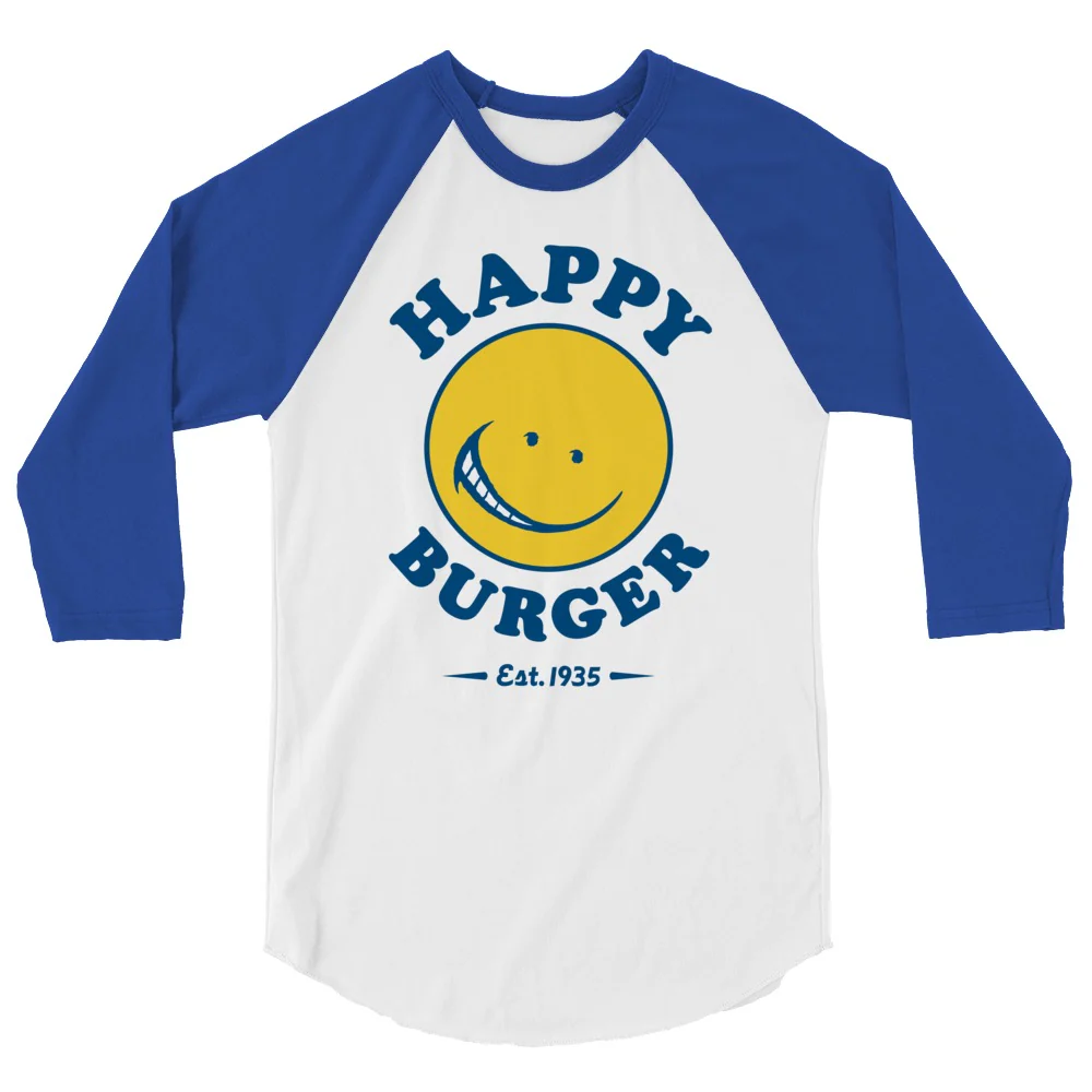 The Sympathizer Happy Burger Raglan T-shirt