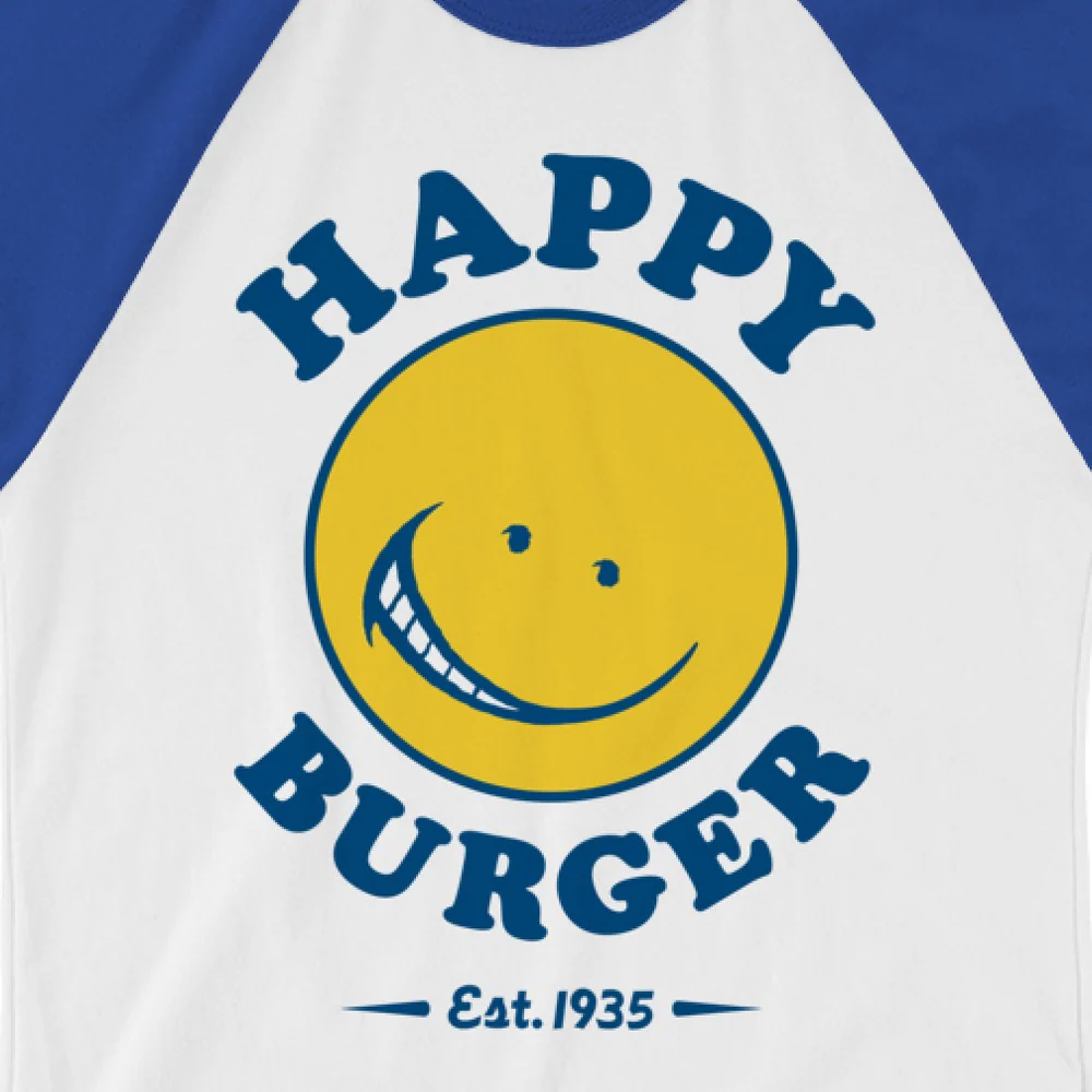 The Sympathizer Happy Burger Raglan T-shirt