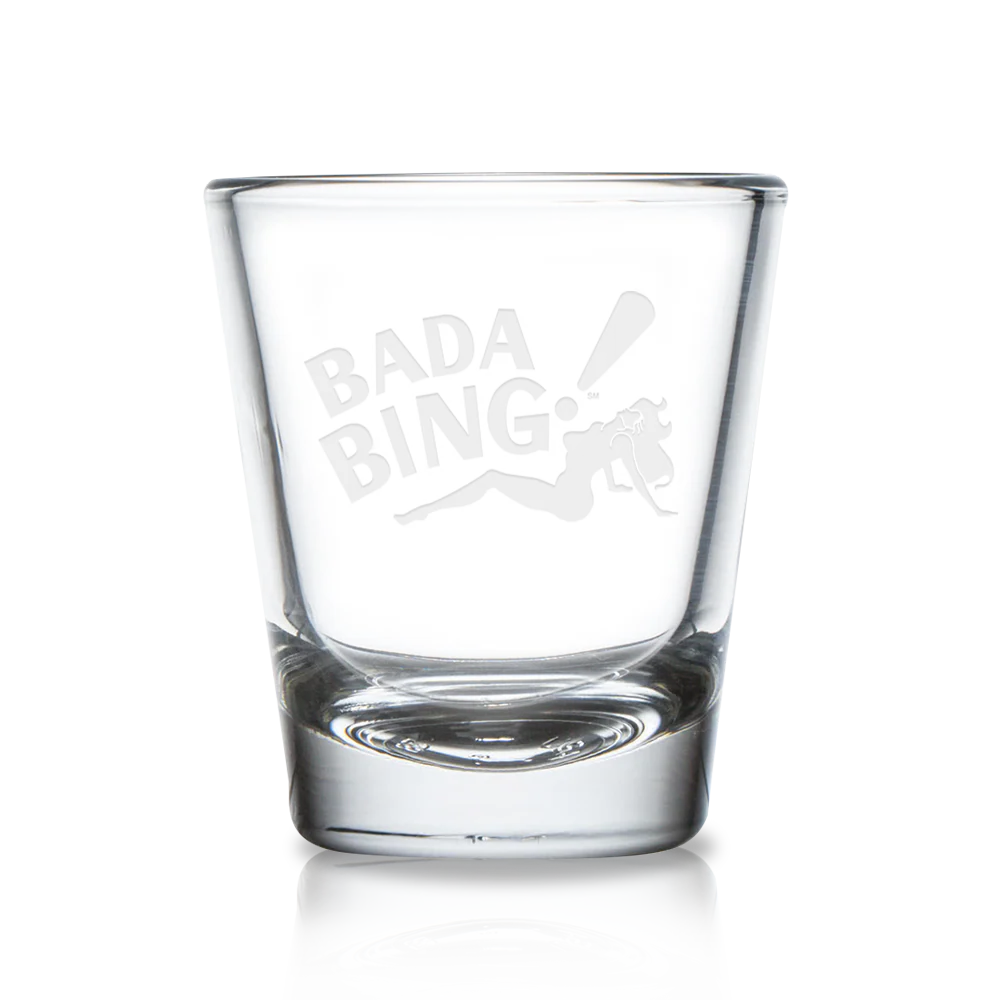 The Sopranos Bada Bing! Engraved Shot Glass