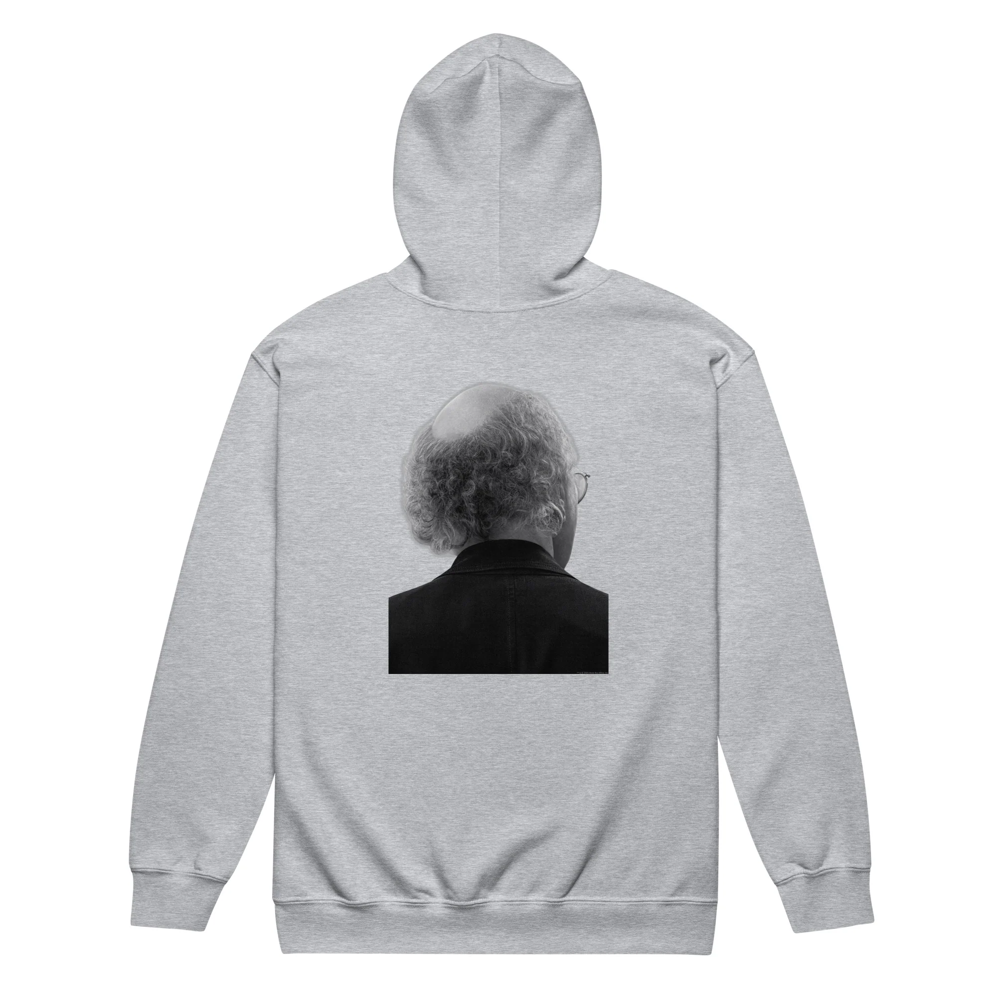 Curb Your Enthusiasm Larry's Head Zip-Up Hoodie