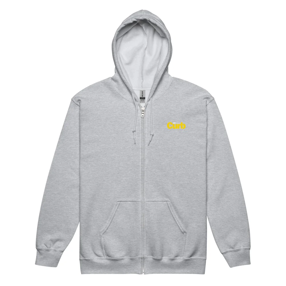 Curb Your Enthusiasm Larry's Head Zip-Up Hoodie
