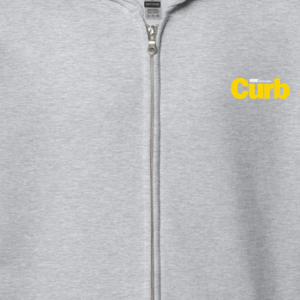 Curb Your Enthusiasm Larry's Head Zip-Up Hoodie