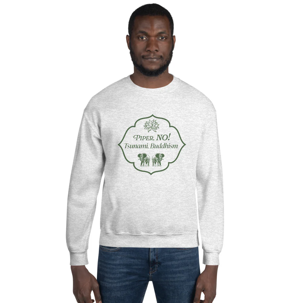 The White Lotus Crewneck Sweatshirt Piper, No! Fleece