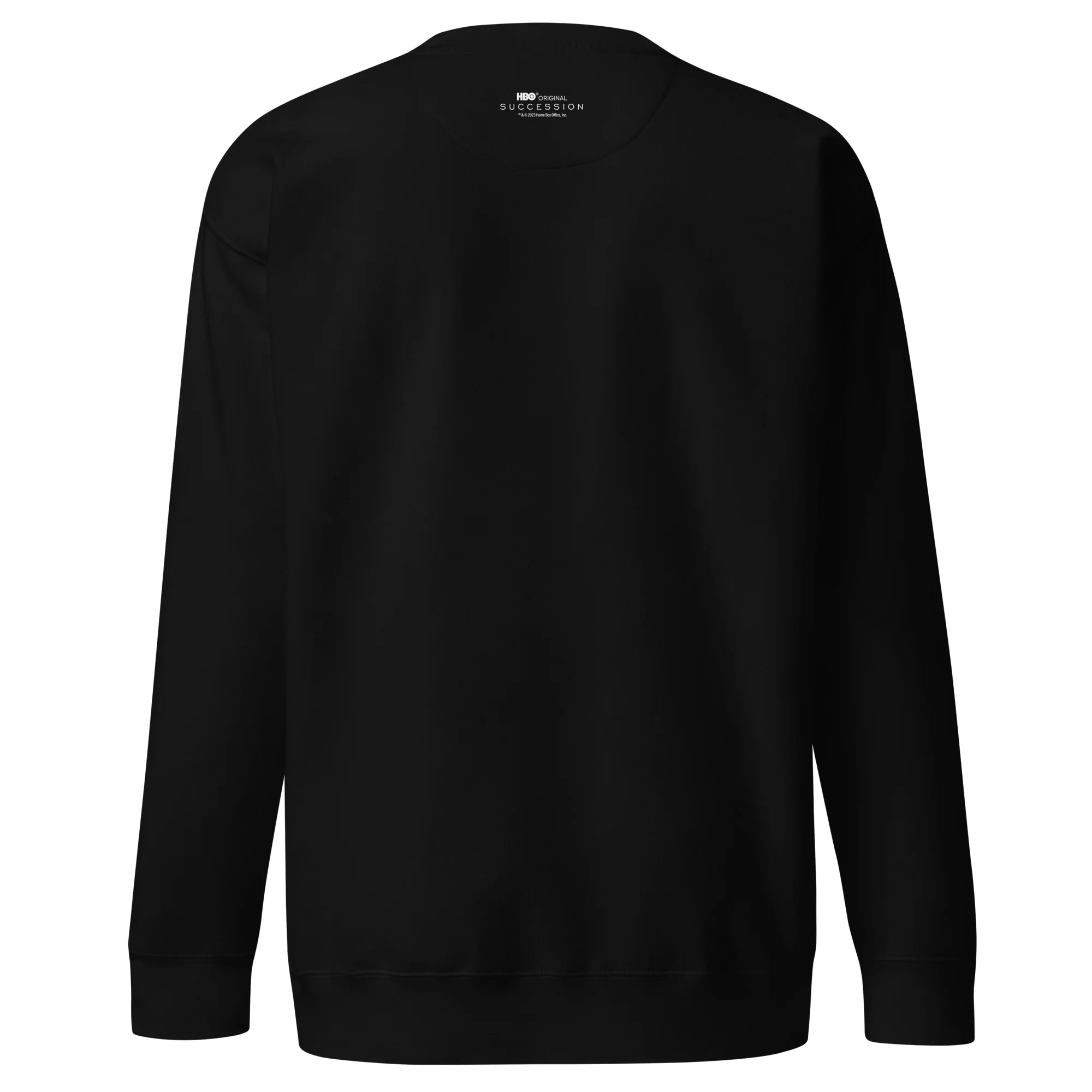 Succession Fuck Off Embroidered Adult Sweatshirt