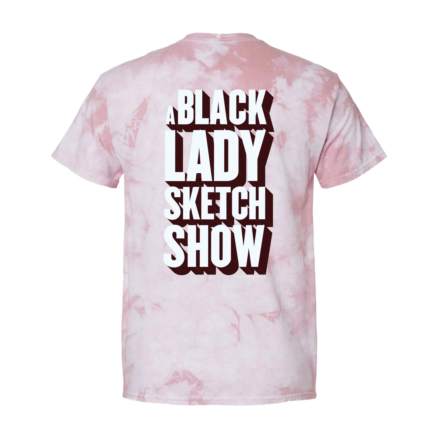 A Black Lady Sketch Show Logo Tie-Dye Short Sleeve T-Shirt