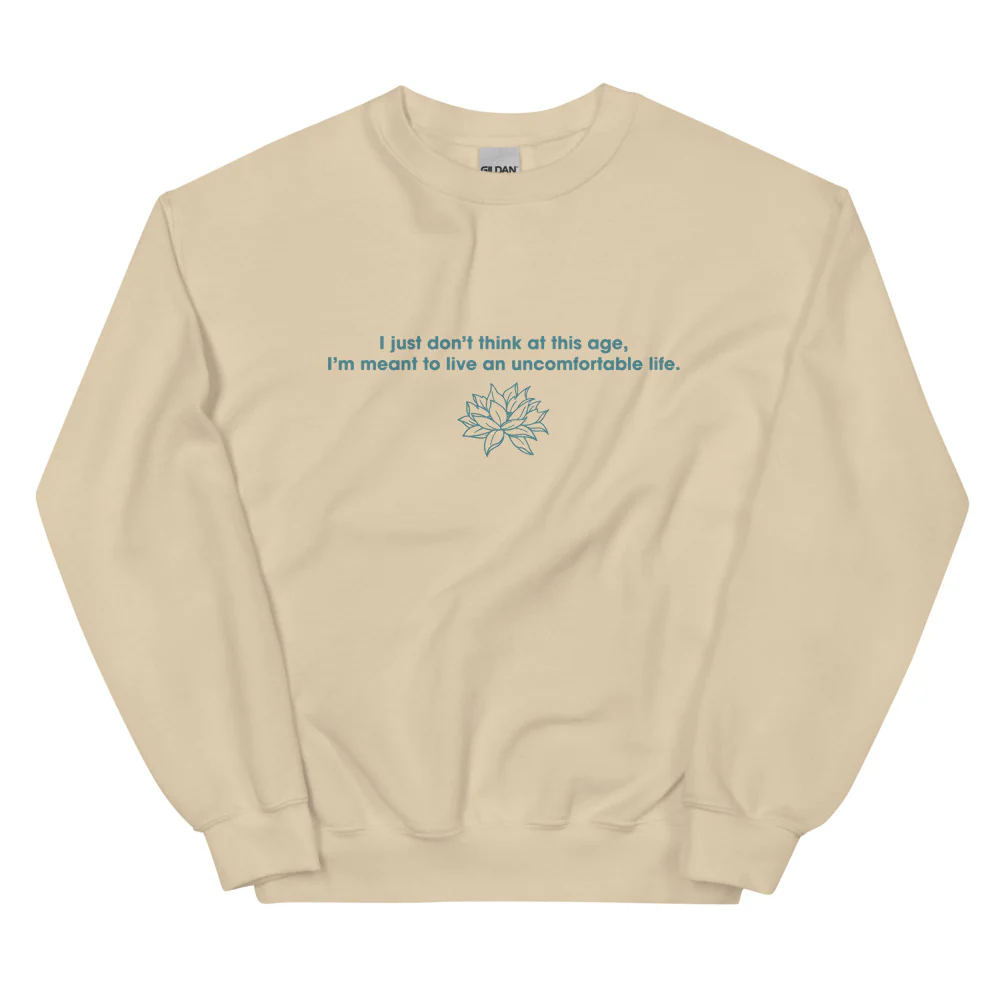 The White Lotus Crewneck Sweatshirt Uncomfortable Life