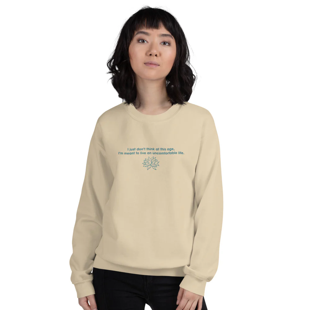 The White Lotus Crewneck Sweatshirt Uncomfortable Life