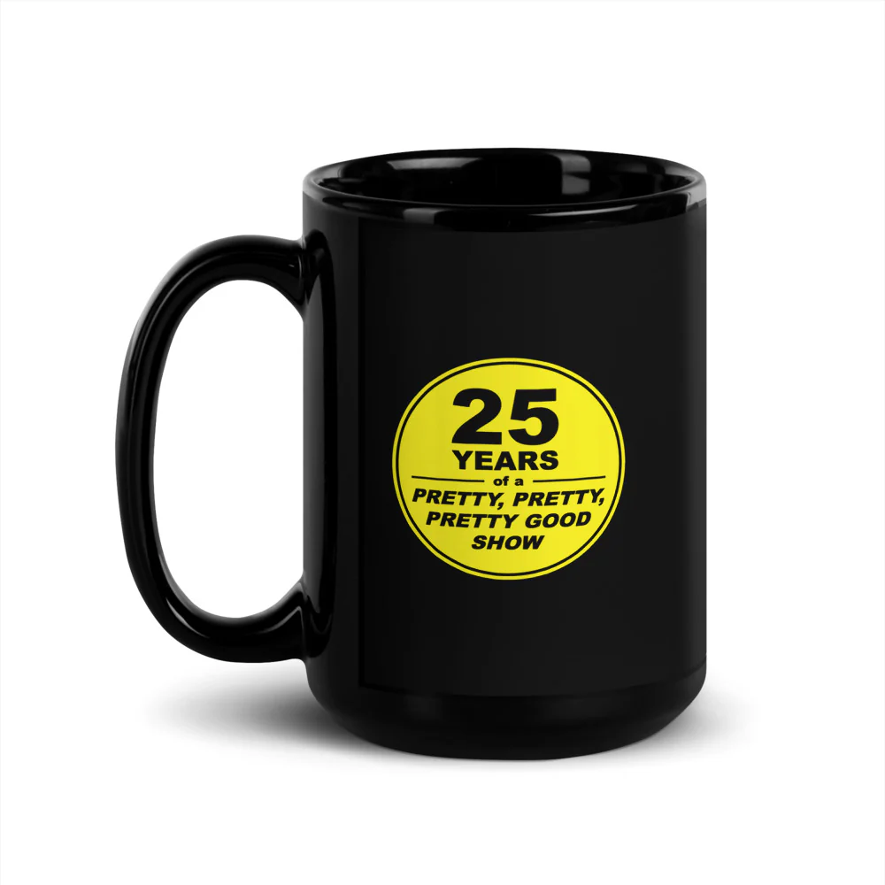 Curb Your Enthusiasm 25th Anniversary Black Mug 4 Curb Your Enthusiasm 25th Anniversary Black Mug