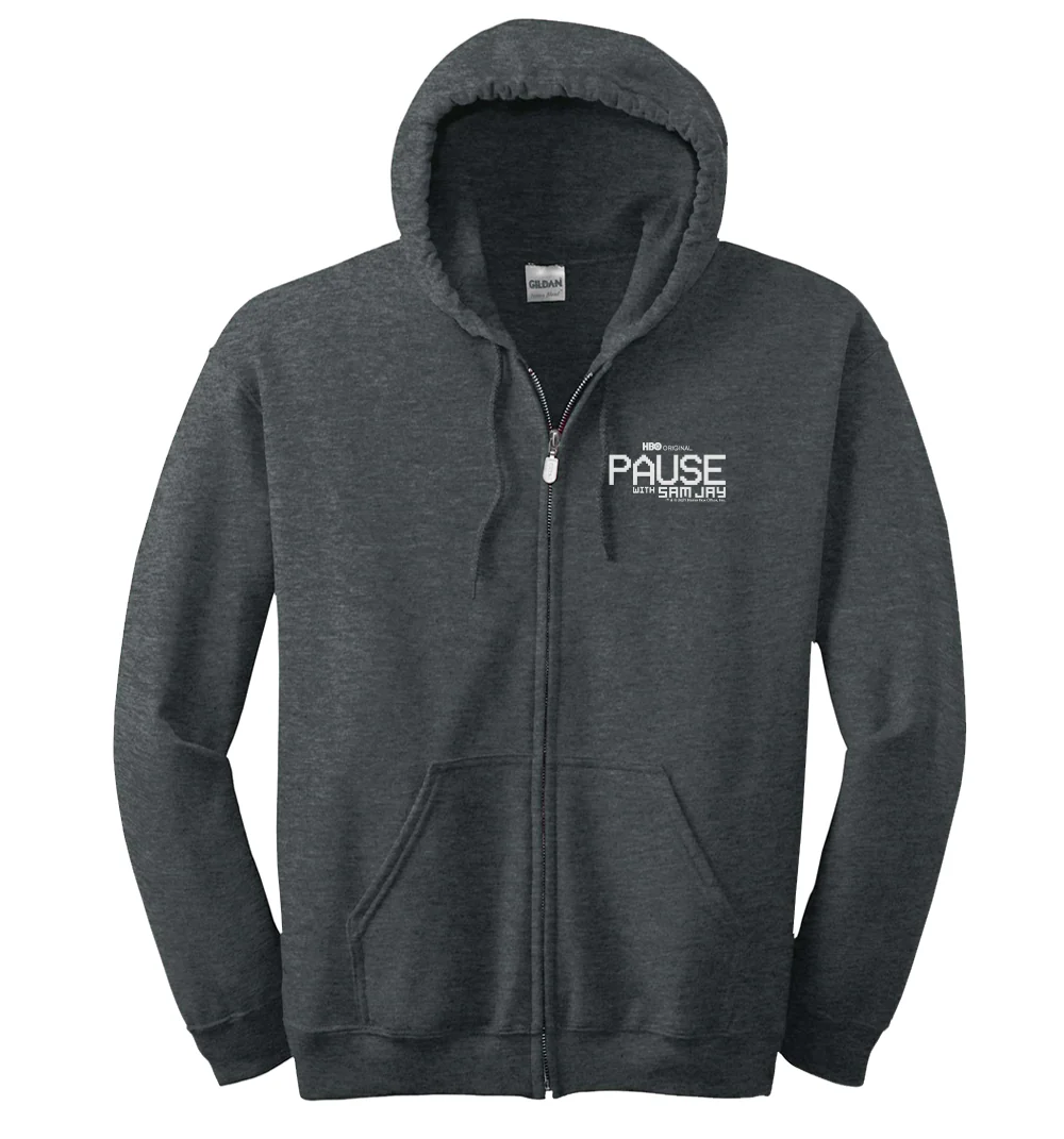 PAUSE with Sam Jay Logo Zip Hoodie