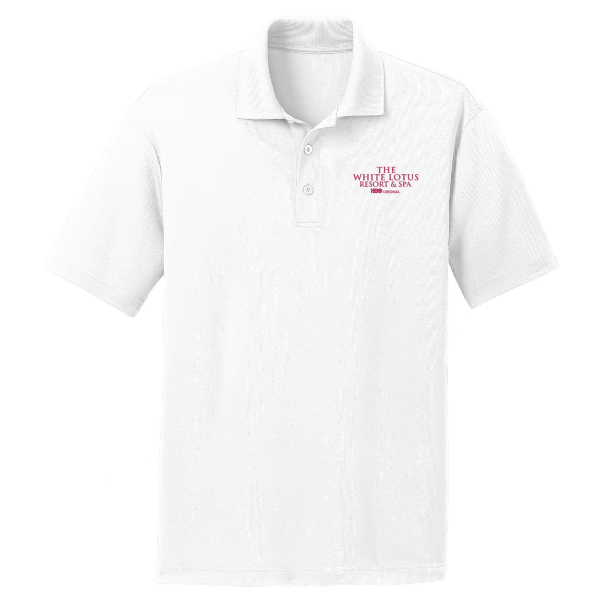 The White Lotus Resort & Spa Embroidered Polo