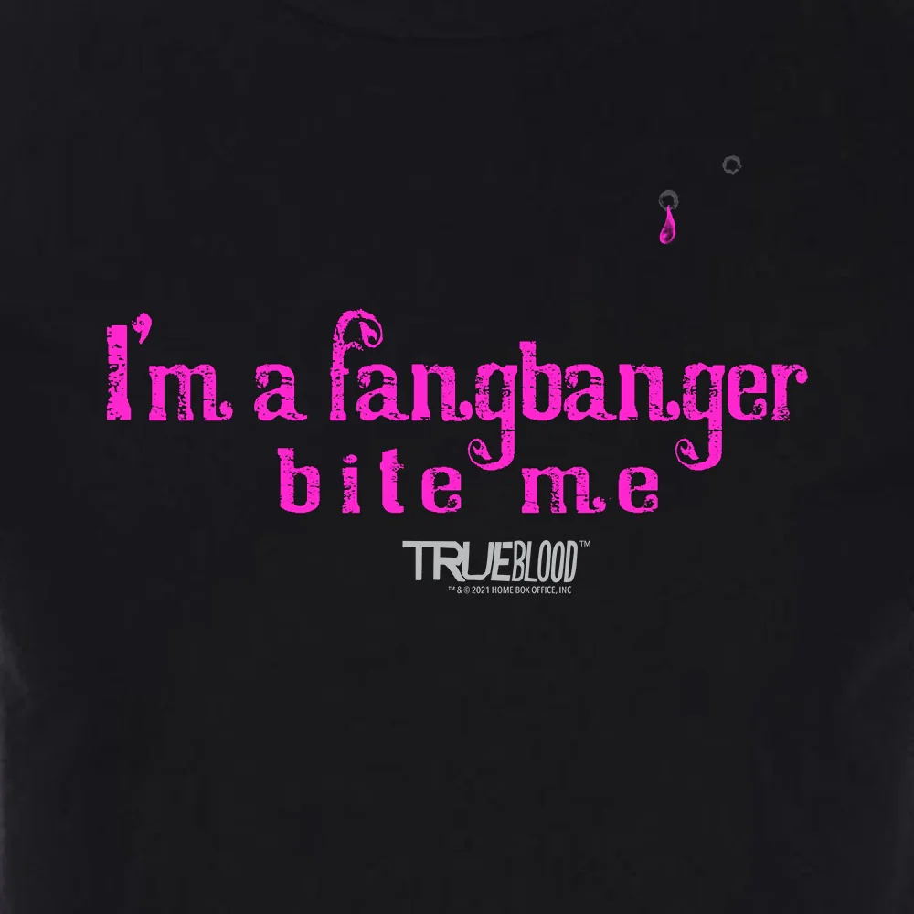 True Blood I'm A Fangbanger Women's Short Sleeve T-Shirt