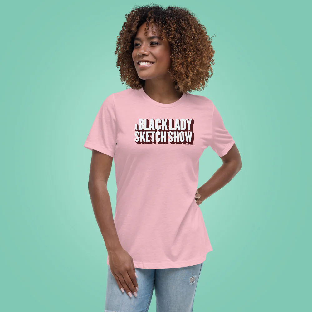 A Black Lady Sketch Show Logo Women's Short Sleeve T-Shirt 3 A Black Lady Sketch Show Logo Women's Short Sleeve T-Shirt