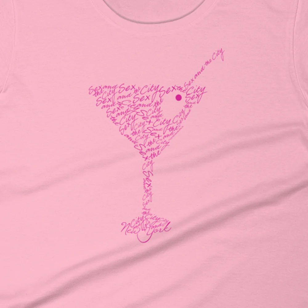 Sex and the City Martini Women's Short Sleeve T-Shirt 2 Sex and the City Martini Women's Short Sleeve T-Shirt