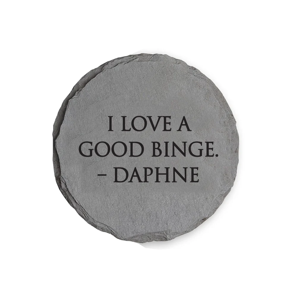 The White Lotus Multi Quotes Slate Coasters